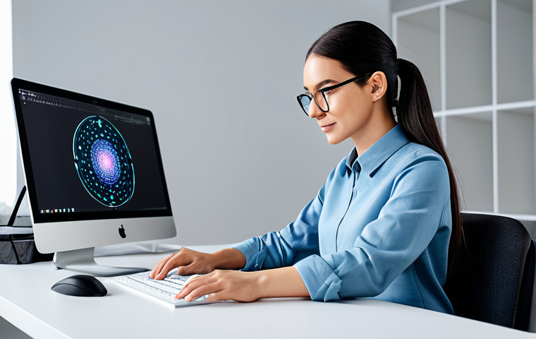 AI 예술과 AI 패턴 생성 - **

"A graphic designer in a modern, brightly lit studio, working on a logo design with AI assistanc...