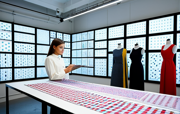 AI 예술과 AI 패턴 생성 - **

"A graphic designer in a modern, brightly lit studio, working on a logo design with AI assistanc...